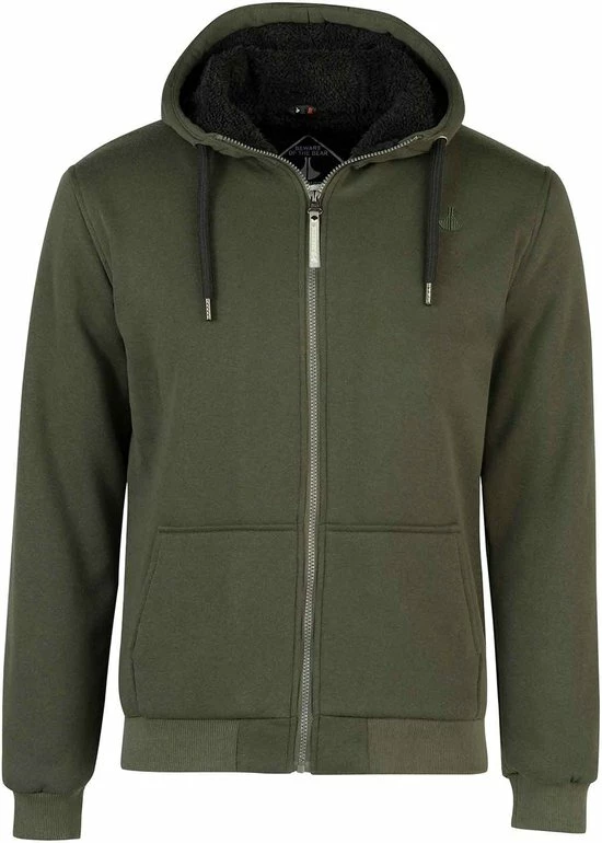 BJØRNSON Kenny Sweatvest Heren - Teddy Gevoerd - Hoodie - Maat XL - Rosin Groen 3 BJØRNSON Kenny Sweatvest Heren - Teddy Gevoerd - Hoodie - Maat XL - Rosin Groen