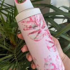 Kambukka Reno Geïsoleerde Drinkfles 500 ML - Monstera Leaves Met Draaidop -Stroller shop 550x772 2