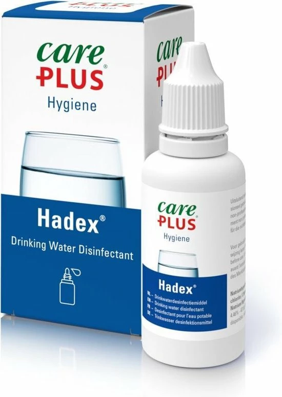 Care Plus Hadex - Drinkwater Desinfectiemiddel 3 Care Plus Hadex - Drinkwater Desinfectiemiddel