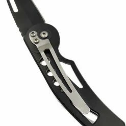 TECQX Z52 Tactical Zakmes - Opvouwbaar - Discreet - Survival Mes – Met Clip - Vlijmscherp – RVS/Staal - Zwart -Stroller shop 550x774 1