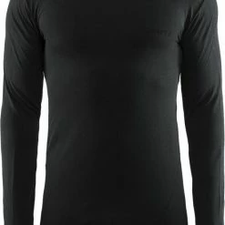 Craft Active Comfort Roundneck Ls Sportshirt Heren - Black Melange 13 Craft Active Comfort Roundneck Ls Sportshirt Heren - Black Melange -Stroller shop 550x774 2