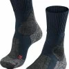 FALKE TK1 Adventure Wandelsokken Dikke Versterkte Thermische Sokken Zonder Patroon Met Sterke Wattering Lang En Warm Voor Wandelen Merinowol Blauw Dames Sportsokken - Maat 41-42 -Stroller shop 550x779 3