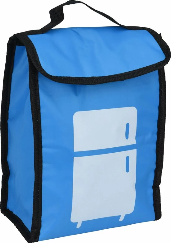 Excellent Houseware Kleine Koeltas Voor De Lunch Medicijnen Of Sixpack Kleur Blauw 24 X 18 X 10 Cm Van 4 Liter - Koeltassen 3 Excellent Houseware Kleine Koeltas Voor De Lunch Medicijnen Of Sixpack Kleur Blauw 24 X 18 X 10 Cm Van 4 Liter - Koeltassen