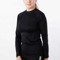 Avento Shirt Base Layer Lange Mouw - Vrouwen - Zwart - Maat 40 -Stroller shop 550x785