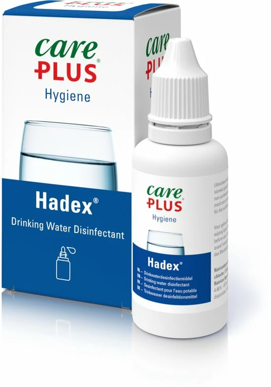 Care Plus Hadex - Drinkwater Desinfectiemiddel 7 Care Plus Hadex - Drinkwater Desinfectiemiddel - Afbeelding 5