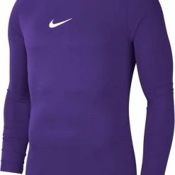 Nike Dry Park First Layer Longsleeve Shirt Thermoshirt - Maat 158 - Unisex - Paars