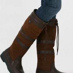 Dubarry Dames Hoge Laarzen Galway - Bruin - Maat 39 -Stroller shop 550x788 8