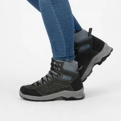 Travelin' Aborg - Dames Wandelschoenen - Waterdicht En Ademend - Lichtgrijs Leer - Maat 38 -Stroller shop 550x793 2