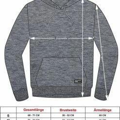 Merkloos Comeor Hoodie Heren - Blauw - Dik - 3XL -Stroller shop 550x795 1