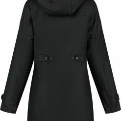 MGO Leisure Wear Kate Wax Parka Outdoorjas Dames - Maat XL -Stroller shop 550x795 2