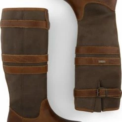 Travelin' Lindau Dames - Leren Outdoorlaars - Waterdicht En Ademend - Laarzen Bruin Leer - Maat 42 -Stroller shop 550x803 2