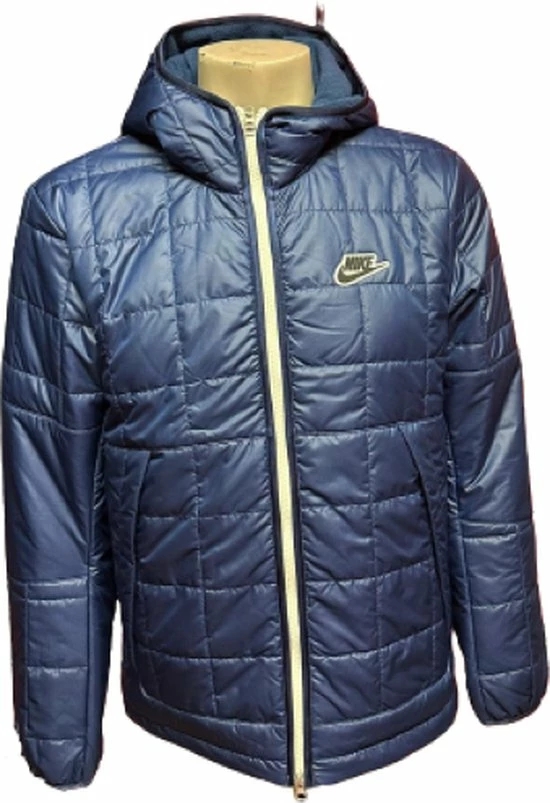 Nike Winter Jas - Blauw - Maat M 3 Nike Winter Jas - Blauw - Maat M