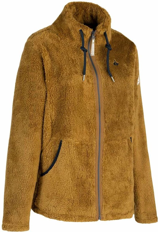 BJØRNSON Elin Coral Fleece Vest Dames 4 Seizoenen - Zacht - Maat 42 - Tapenade 4 BJØRNSON Elin Coral Fleece Vest Dames 4 Seizoenen - Zacht - Maat 42 - Tapenade - Afbeelding 2