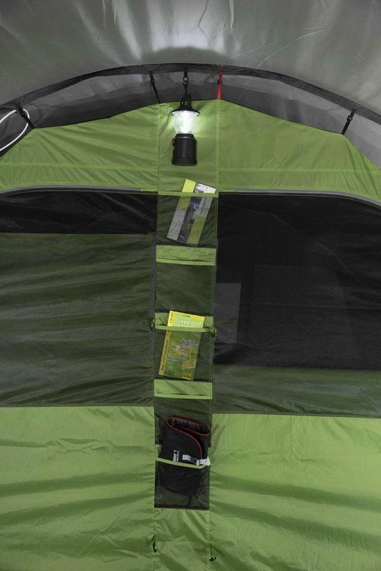High Peak Tunneltent Garda 5.0, 5 Persoons , 2,1 M Stahoogte, 4.000 Mm Waterdicht 10 High Peak Tunneltent Garda 5.0, 5 Persoons , 2,1 M Stahoogte, 4.000 Mm Waterdicht - Afbeelding 8