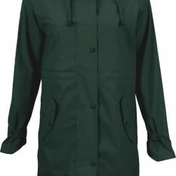 Ralka Regenjas Dames - Mizzle - Donkergroen - Maat 38