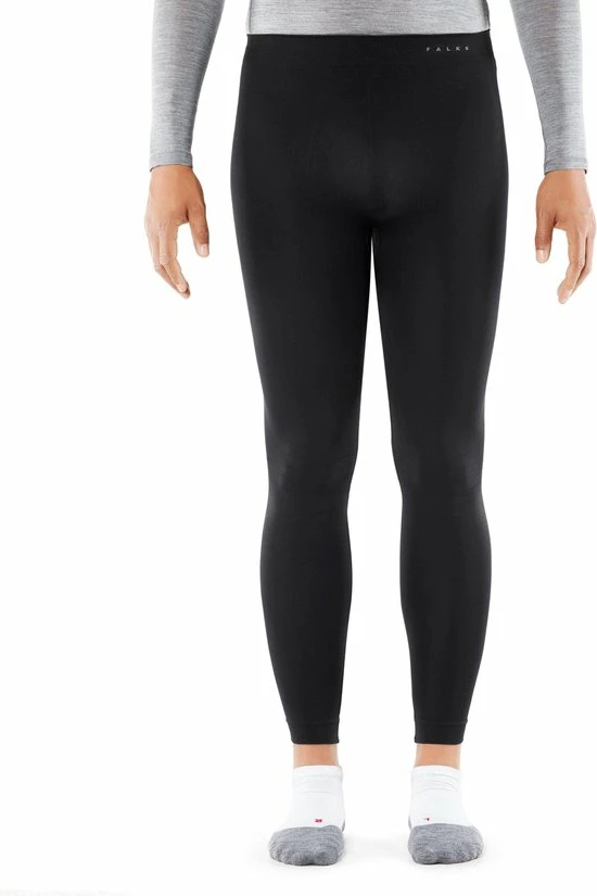 FALKE Warm Long Tights Lange Sportmaillot Basislaag Broekje Sneldrogende Thermo Ademend Thermo-Ondergoed Zwart Heren Underwear - Broeken - Maat L 6 FALKE Warm Long Tights Lange Sportmaillot Basislaag Broekje Sneldrogende Thermo Ademend Thermo-Ondergoed Zwart Heren Underwear - Broeken - Maat L - Afbeelding 4