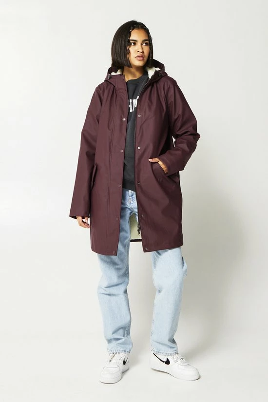 America Today Janice Teddy - Dames Regenjas - Maat M 5 America Today Janice Teddy - Dames Regenjas - Maat M - Afbeelding 3