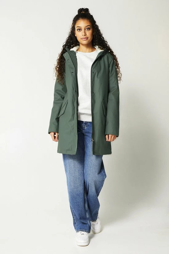 America Today Janice Teddy - Dames Regenjas - Maat S 4 America Today Janice Teddy - Dames Regenjas - Maat S - Afbeelding 2