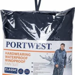 Portwest Regenpak 2 Delig Donker Blauw Maat XL -Stroller shop 550x833 2